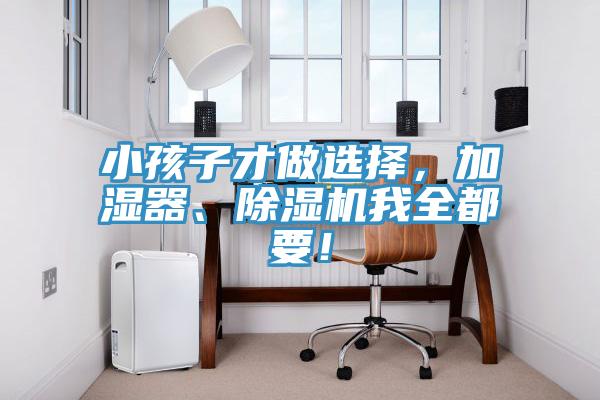 小孩子才做選擇，加濕器、除濕機(jī)我全都要！