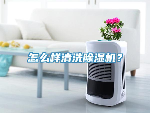 怎么樣清洗除濕機(jī)？