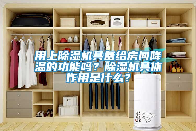 用上除濕機具備給房間降溫的功能嗎？除濕機具體作用是什么？
