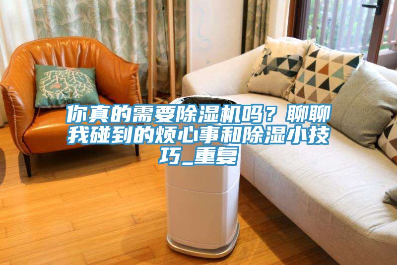你真的需要除濕機(jī)嗎？聊聊我碰到的煩心事和除濕小技巧_重復(fù)