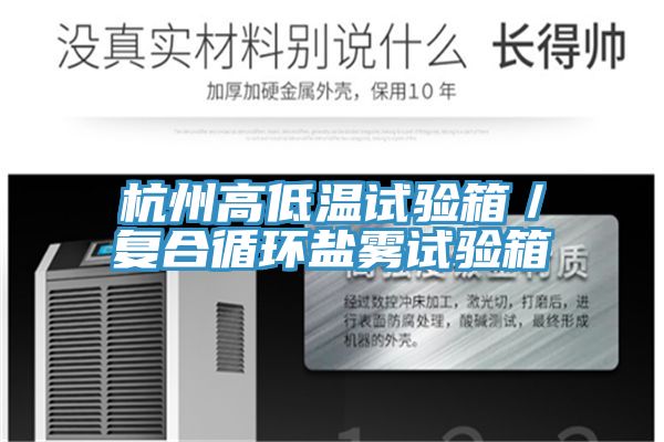 杭州高低溫試驗箱/復合循環(huán)鹽霧試驗箱