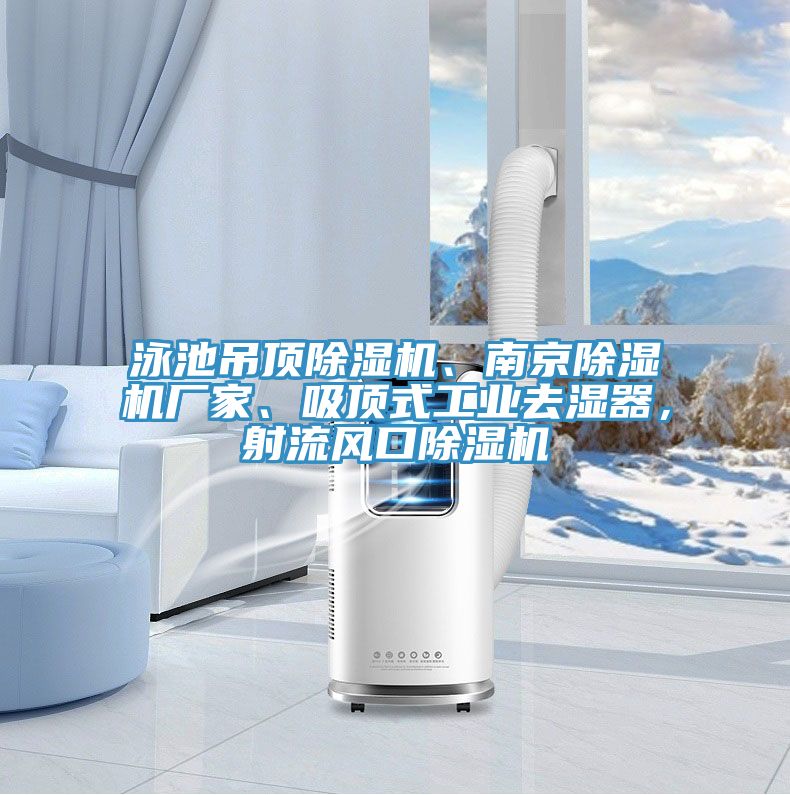 泳池吊頂除濕機(jī)、南京除濕機(jī)廠家、吸頂式工業(yè)去濕器，射流風(fēng)口除濕機(jī)