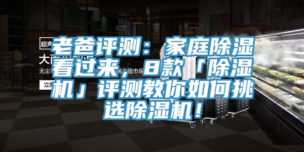 老爸評(píng)測(cè)：家庭除濕看過(guò)來(lái)，8款「除濕機(jī)」評(píng)測(cè)教你如何挑選除濕機(jī)！