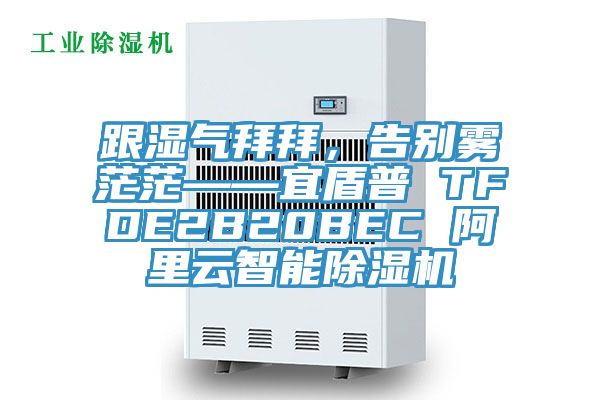 跟濕氣拜拜，告別霧茫茫——宜盾普 TFDE2B20BEC 阿里云智能除濕機(jī)