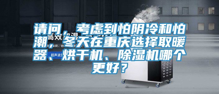 請問，考慮到怕陰冷和怕潮，冬天在重慶選擇取暖器、烘干機(jī)、除濕機(jī)哪個更好？