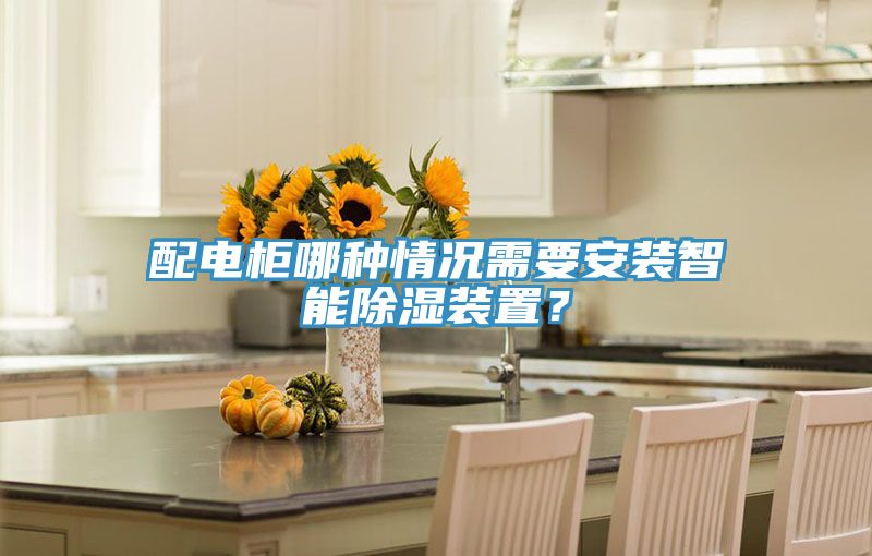 配電柜哪種情況需要安裝智能除濕裝置？