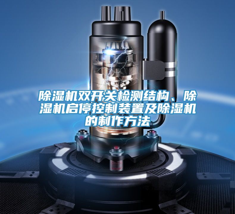 除濕機(jī)雙開關(guān)檢測結(jié)構(gòu)、除濕機(jī)啟?？刂蒲b置及除濕機(jī)的制作方法