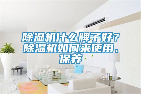 除濕機什么牌子好？除濕機如何來使用、保養(yǎng)