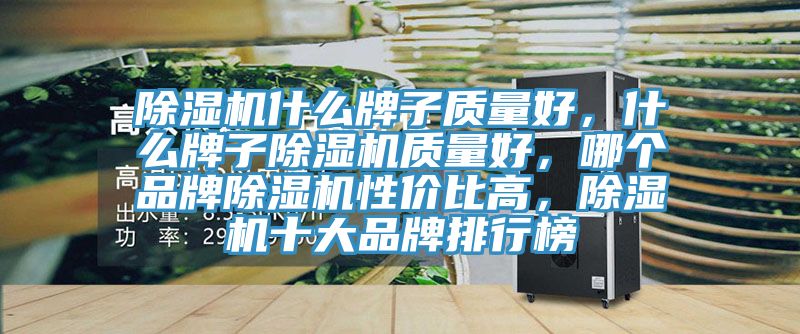 除濕機(jī)什么牌子質(zhì)量好，什么牌子除濕機(jī)質(zhì)量好，哪個(gè)品牌除濕機(jī)性價(jià)比高，除濕機(jī)十大品牌排行榜