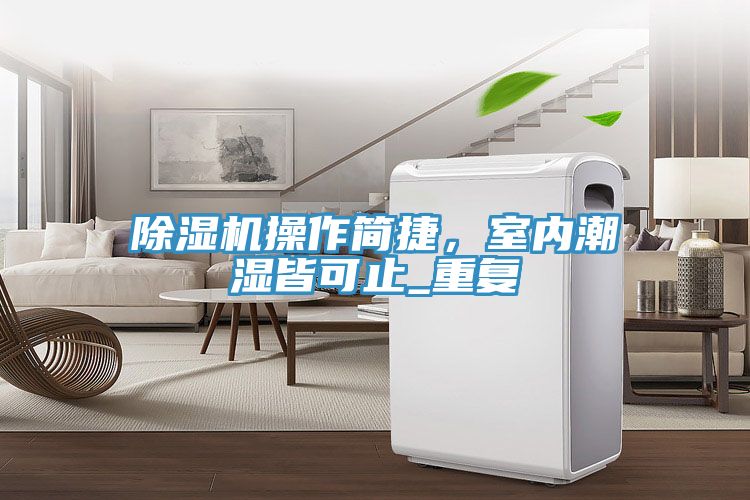 除濕機(jī)操作簡(jiǎn)捷，室內(nèi)潮濕皆可止_重復(fù)