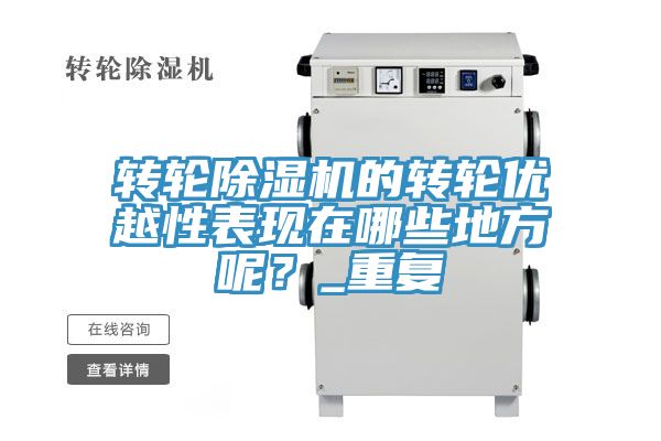 轉(zhuǎn)輪除濕機(jī)的轉(zhuǎn)輪優(yōu)越性表現(xiàn)在哪些地方呢？_重復(fù)
