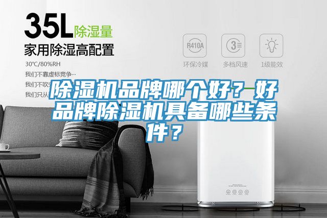 除濕機(jī)品牌哪個(gè)好？好品牌除濕機(jī)具備哪些條件？