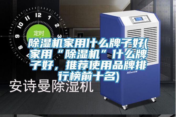 除濕機(jī)家用什么牌子好(家用“除濕機(jī)”什么牌子好，推薦使用品牌排行榜前十名)