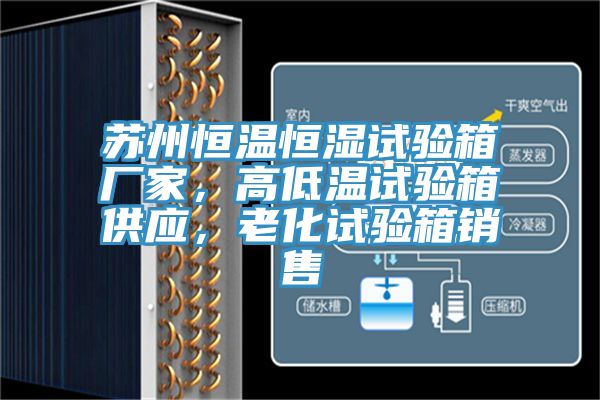 蘇州恒溫恒濕試驗(yàn)箱廠家，高低溫試驗(yàn)箱供應(yīng)，老化試驗(yàn)箱銷售