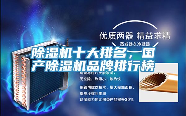 除濕機十大排名，國產除濕機品牌排行榜