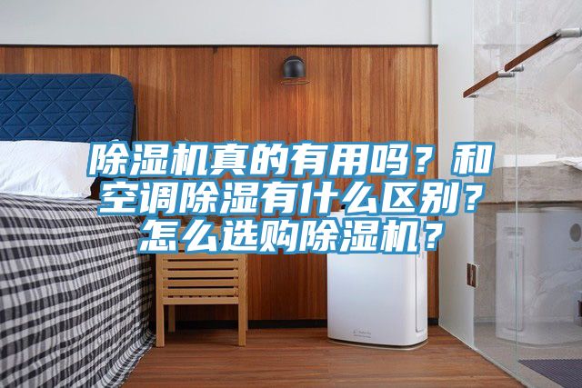 除濕機真的有用嗎？和空調(diào)除濕有什么區(qū)別？怎么選購除濕機？