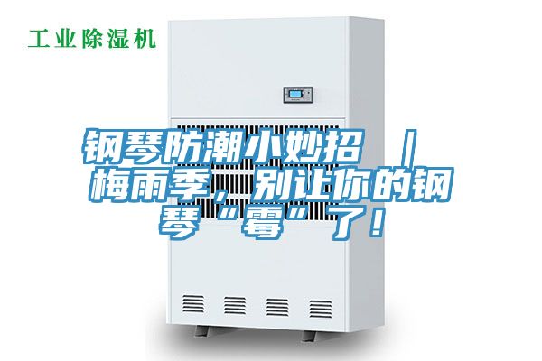 鋼琴防潮小妙招 ｜ 梅雨季，別讓你的鋼琴“霉”了！