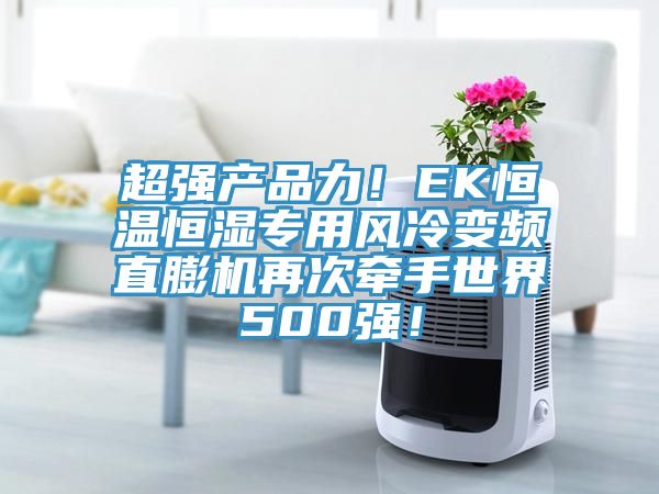 超強產(chǎn)品力！EK恒溫恒濕專用風冷變頻直膨機再次牽手世界500強！