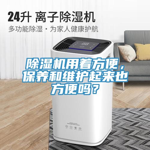 除濕機(jī)用著方便，保養(yǎng)和維護(hù)起來也方便嗎？