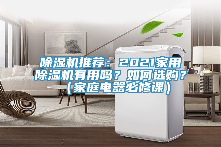 除濕機(jī)推薦：2021家用除濕機(jī)有用嗎？如何選購？（家庭電器必修課）