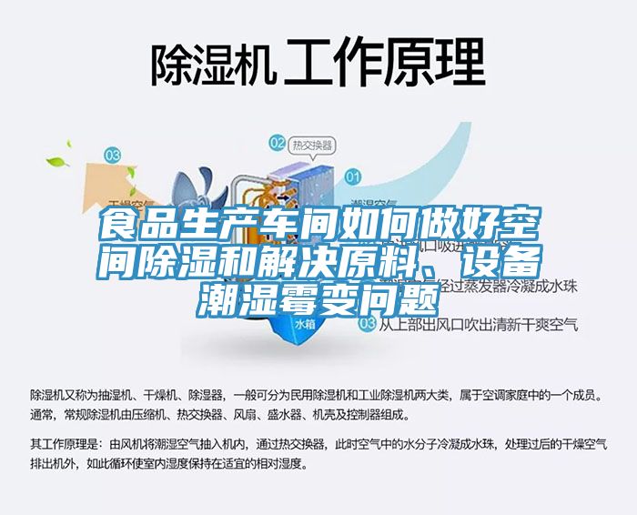 食品生產(chǎn)車間如何做好空間除濕和解決原料、設(shè)備潮濕霉變問題