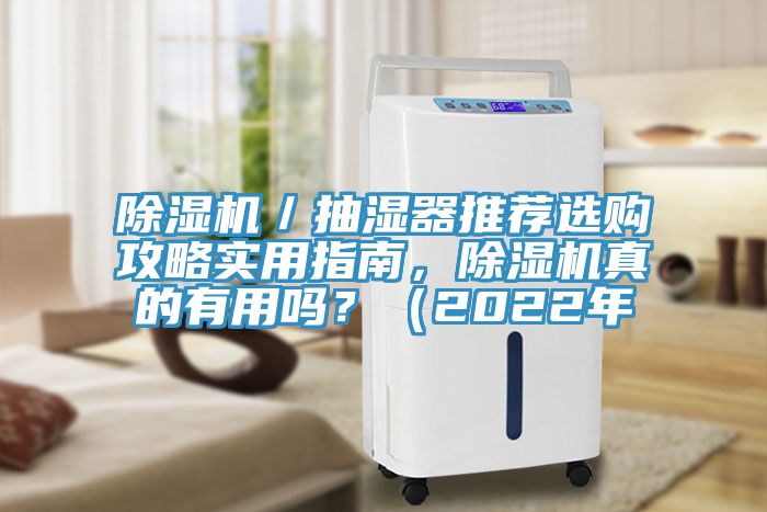 除濕機／抽濕器推薦選購攻略實用指南，除濕機真的有用嗎？（2022年