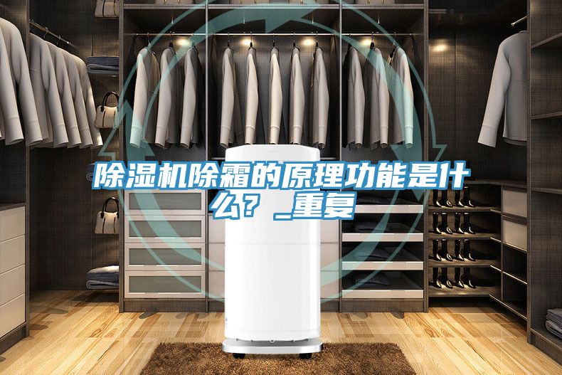 除濕機除霜的原理功能是什么？_重復(fù)