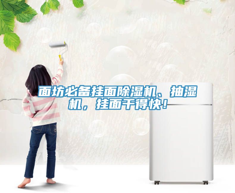面坊必備掛面除濕機(jī)、抽濕機(jī)，掛面干得快！